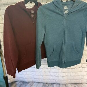 Jumping Beans Softest Fleece Zip-Up sz 8 boys